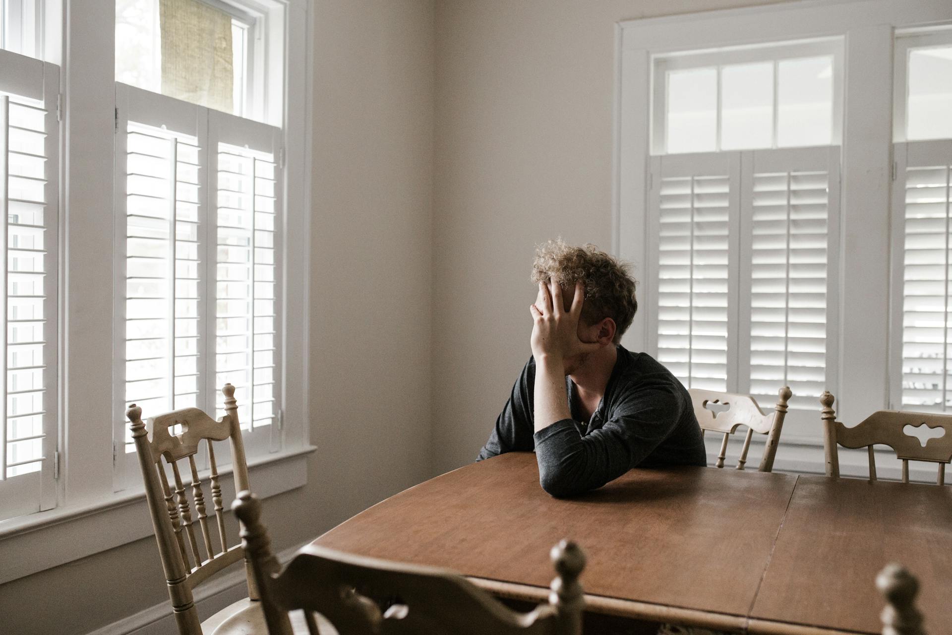 Man thinking deeply | Source: Pexels