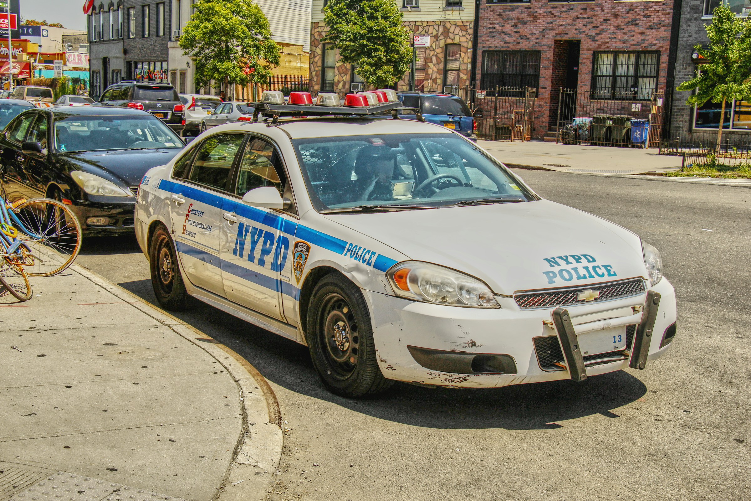 A cop car on the street | Source: Unsplash