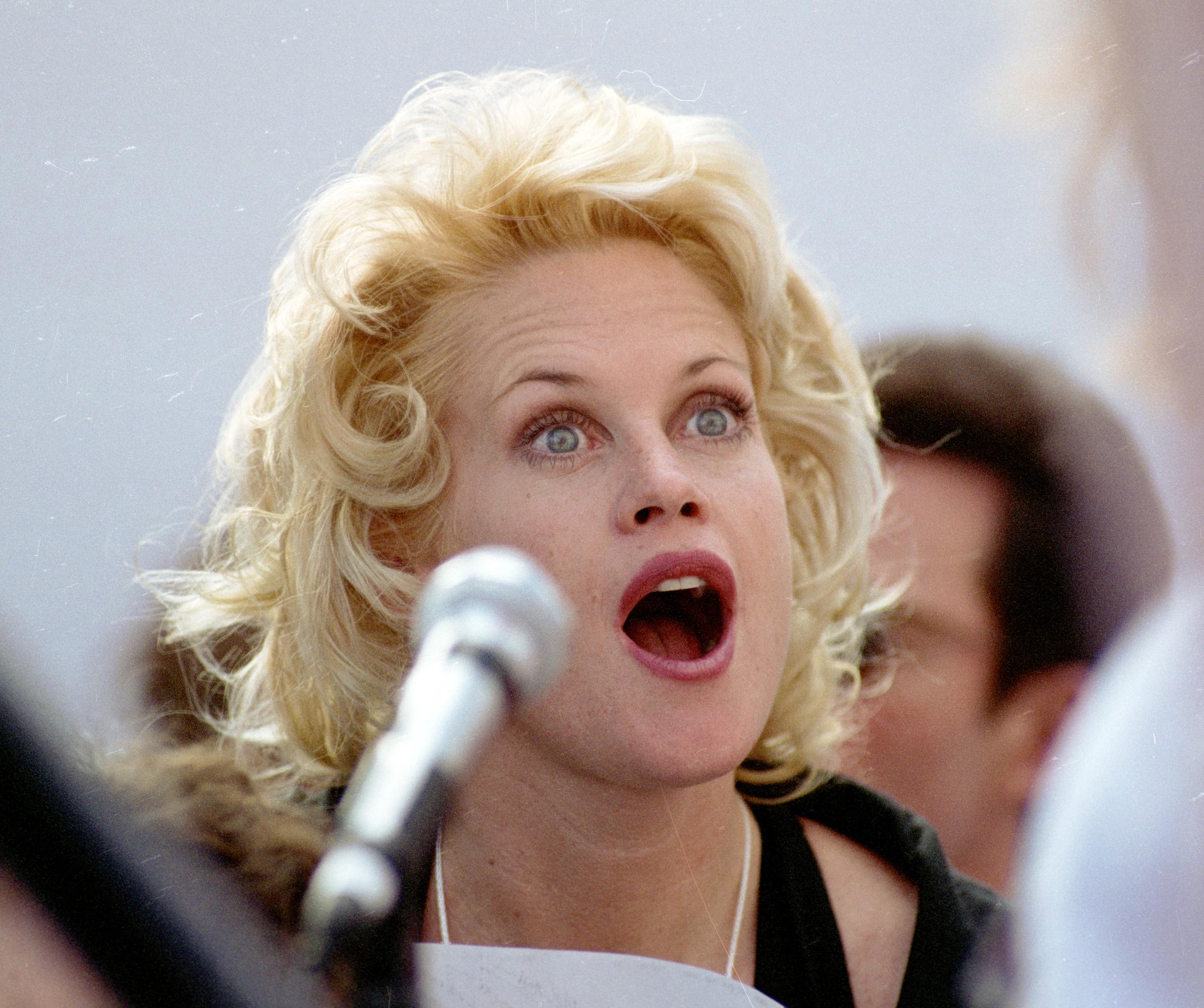 A portrait of Melanie Griffith, circa 1988