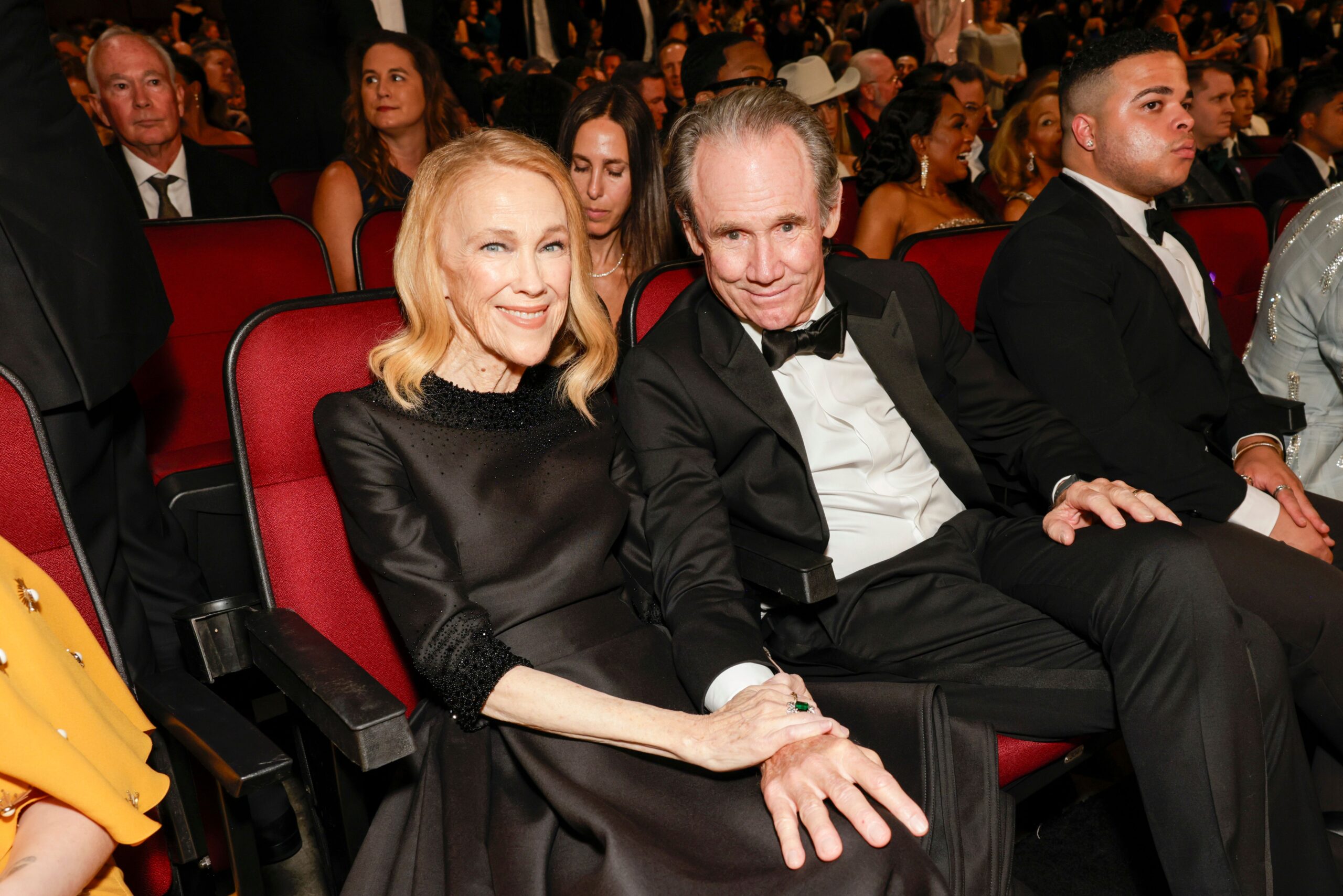 Catherine O'Hara and Bo Welch at the 77th Primetime Emmy Awards