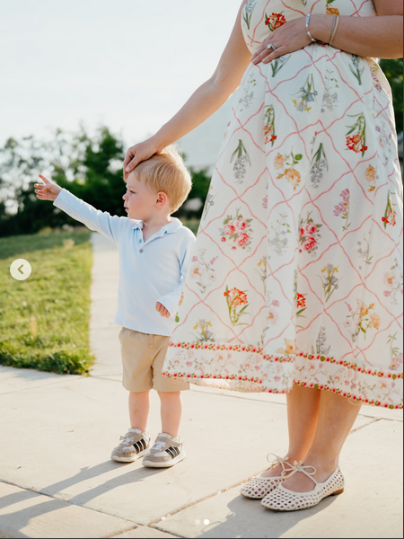 Nicholas "Niko" Robert Riccio and Karoline Leavitt, from a post dated May 1, 2026