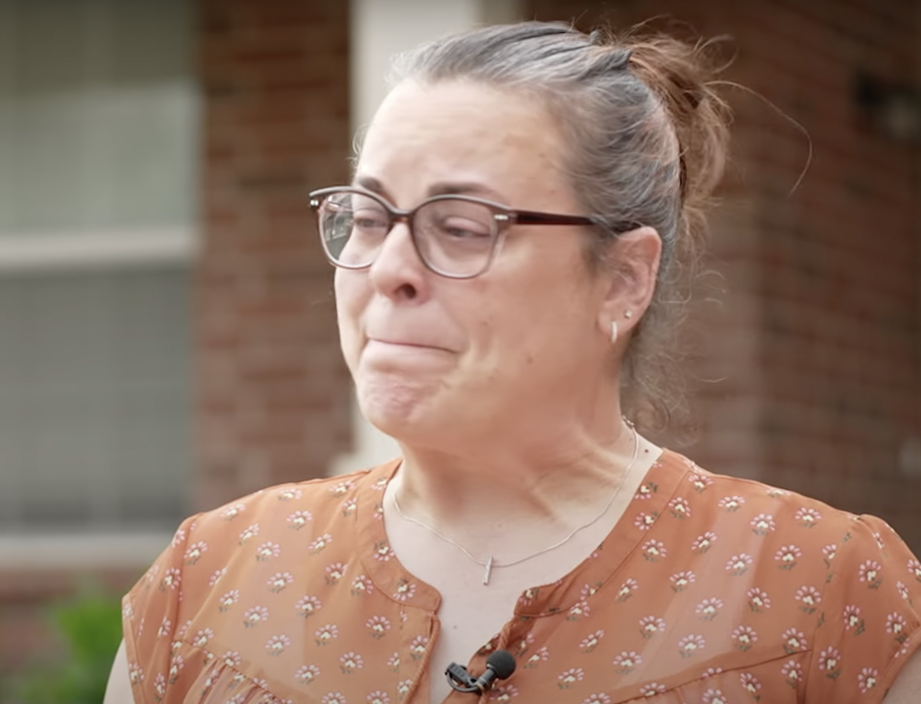 Meagan Metcalf speaks during an interview, dated on April 3, 2025
