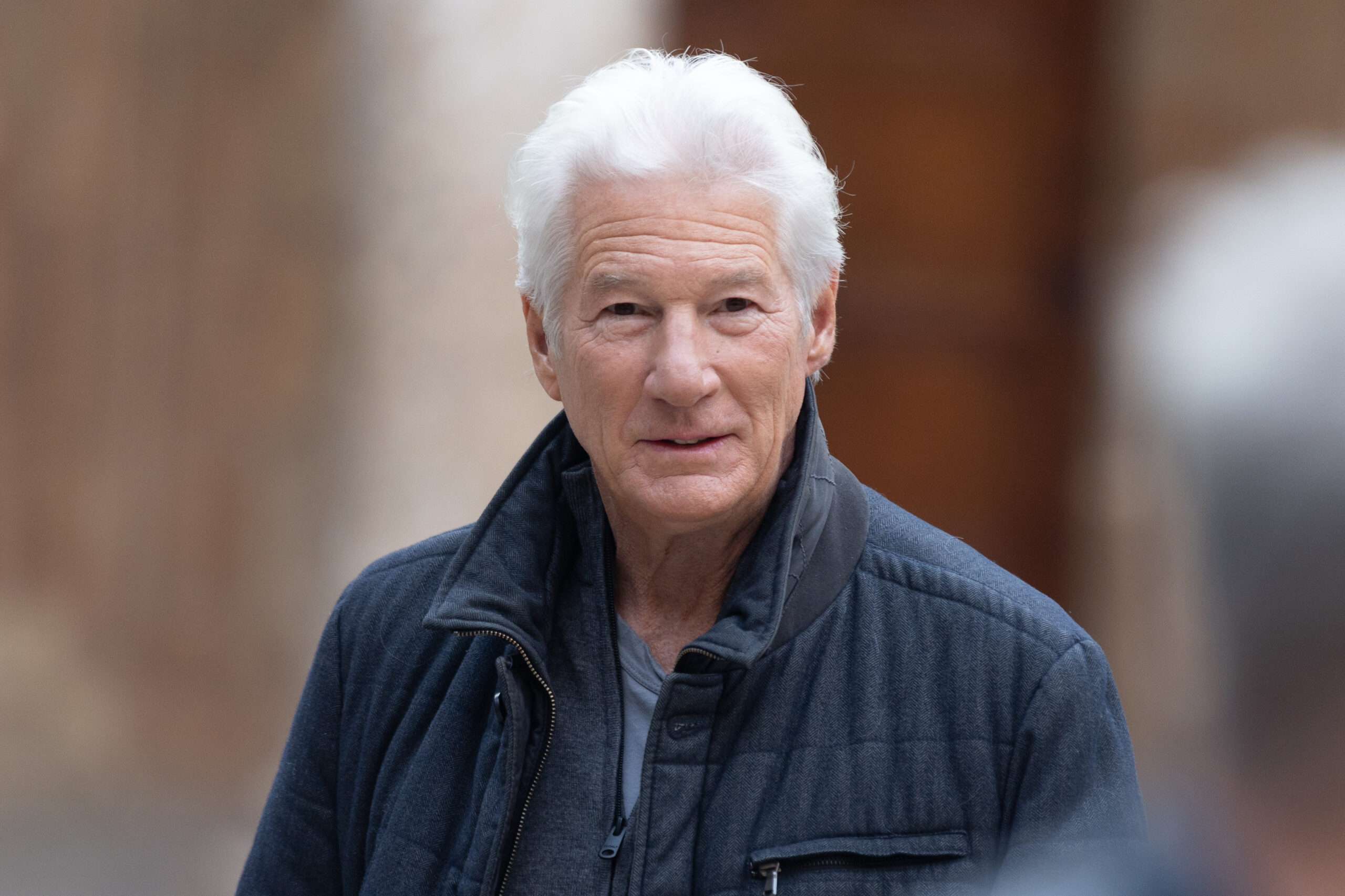 Richard Gere attends the Goya International Award 2025 photocall in Granada, Spain, months after relocating to Madrid with his family.