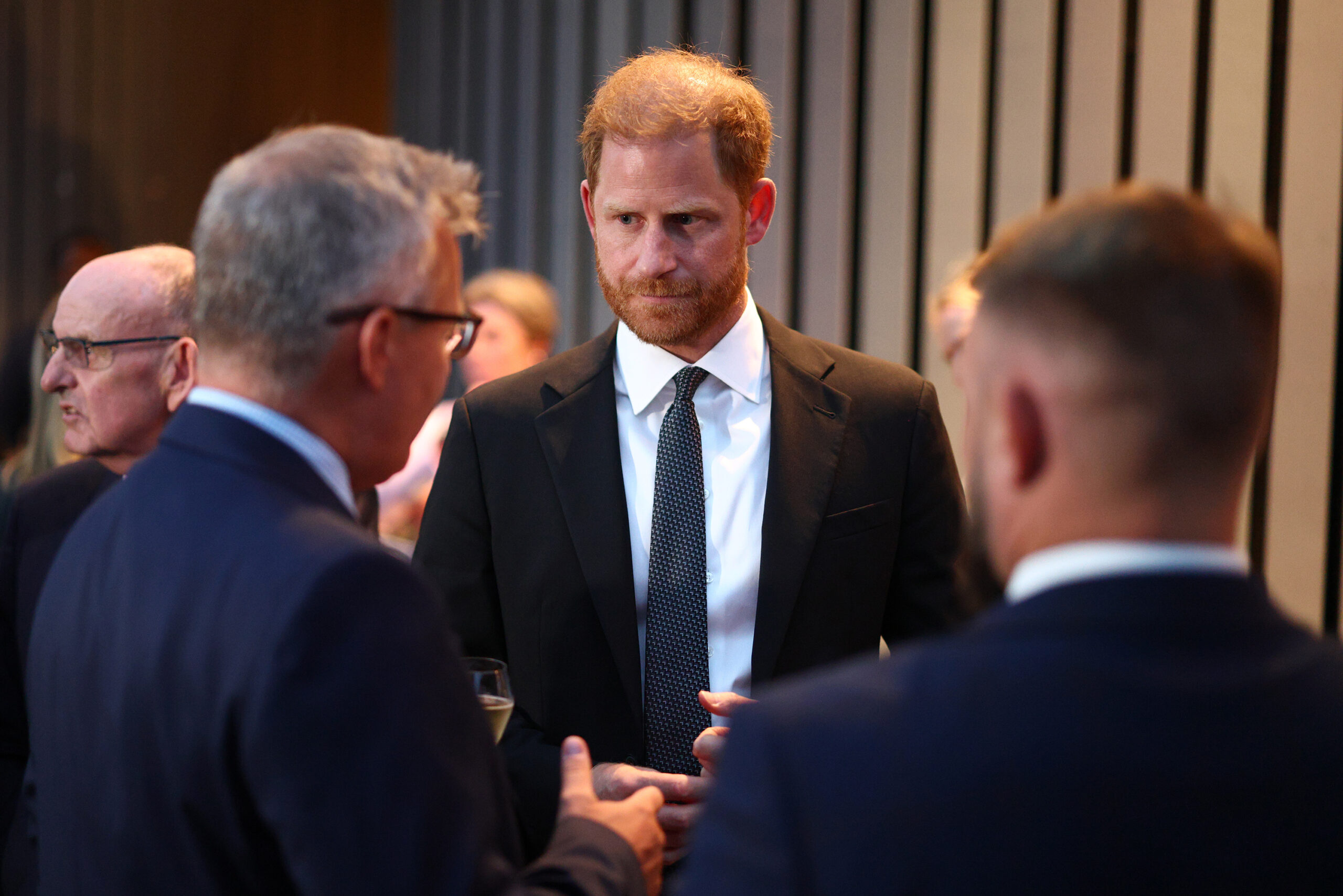 Prince Harry attends an Invictus Games Foundation event in London on September 10, 2025