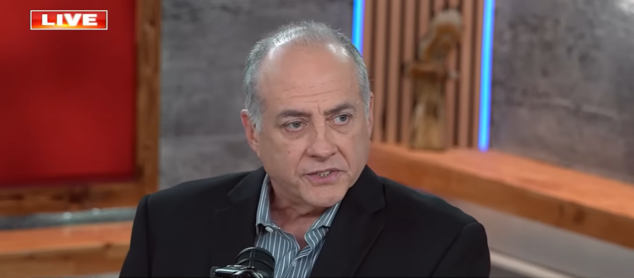 Jeff Metcalf speaks during a live television interview, where he said listening to the newly released 911 recordings remains too painful and revealed that another unreleased body-camera video contains graphic details, including audio of his son Austin screaming.