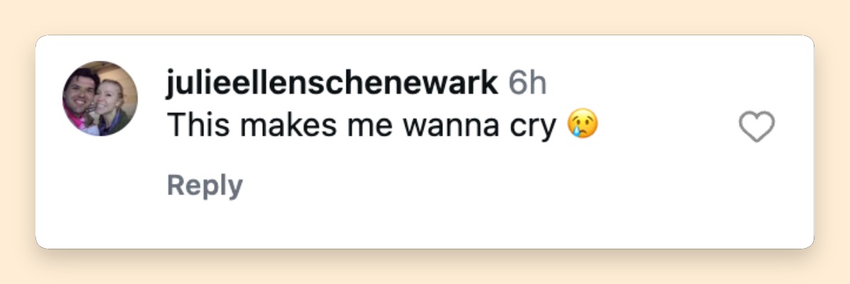 A follower admitted Jennifer Garner's Father's Day tribute left them emotional, as reactions poured in over the actress's decision to include throwback photos of Ben Affleck with their children.