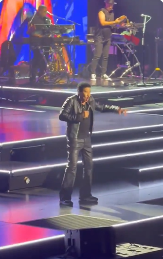 Lionel Richie performs at Grand Casino Arena in St. Paul, Minnesota, on opening night of the Sing A Song All Night Long Tour with Earth, Wind & Fire. The 26-city North American trek began on June 24 and marks the latest reunion between the two legendary acts, who previously toured together in 2023 and 2024.