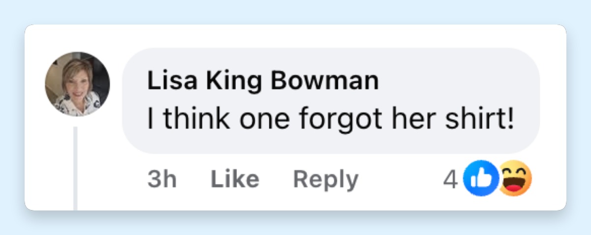 Netizens had many opinions about Malia and Sasha Obama's appearance at the event. Here's a screenshot of a comment shared on June 18, 2026