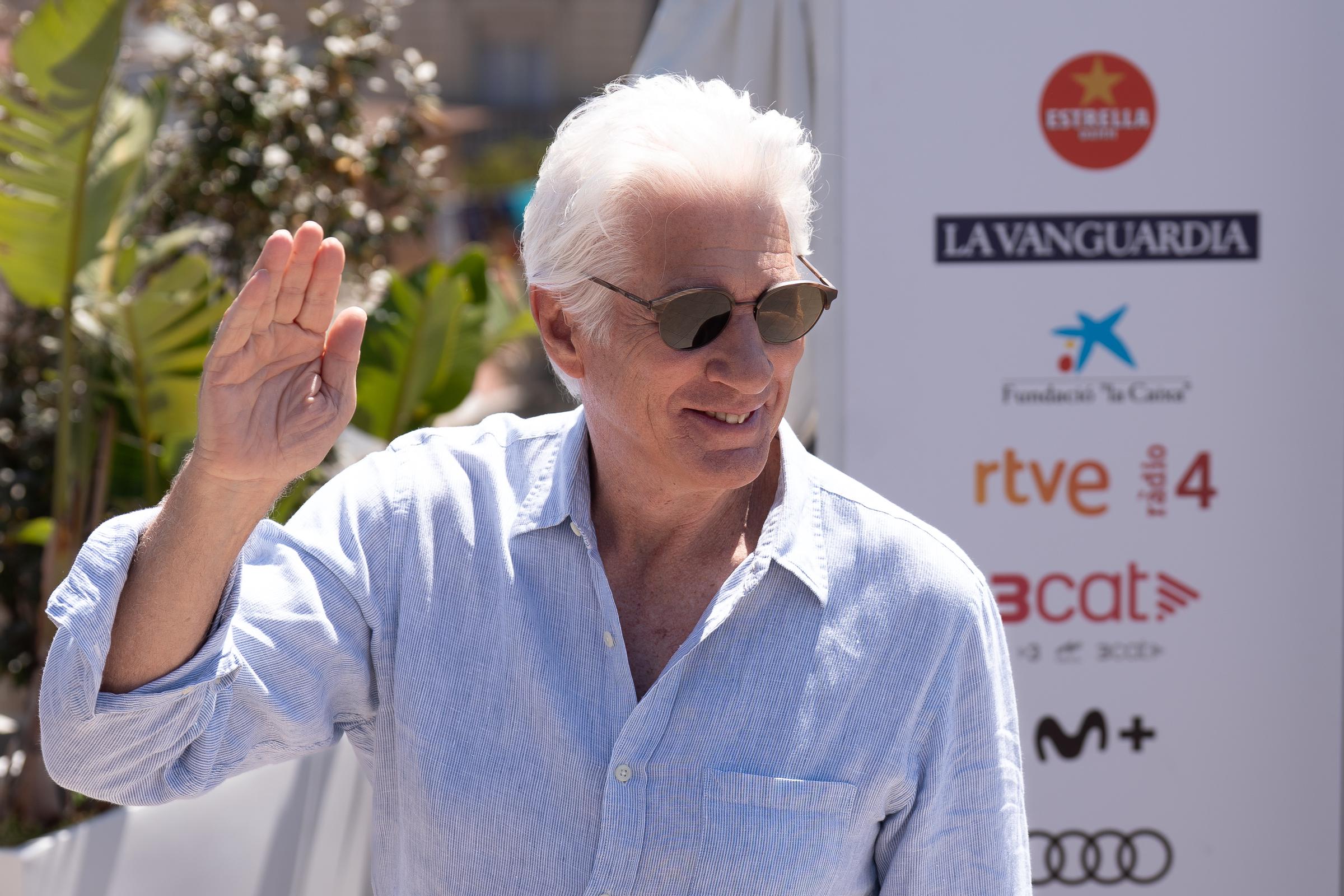 Richard Gere appeared at the BCN Film Fest in Barcelona in April 2025, several months after relocating to Spain with his wife, Alejandra Silva, and their family.