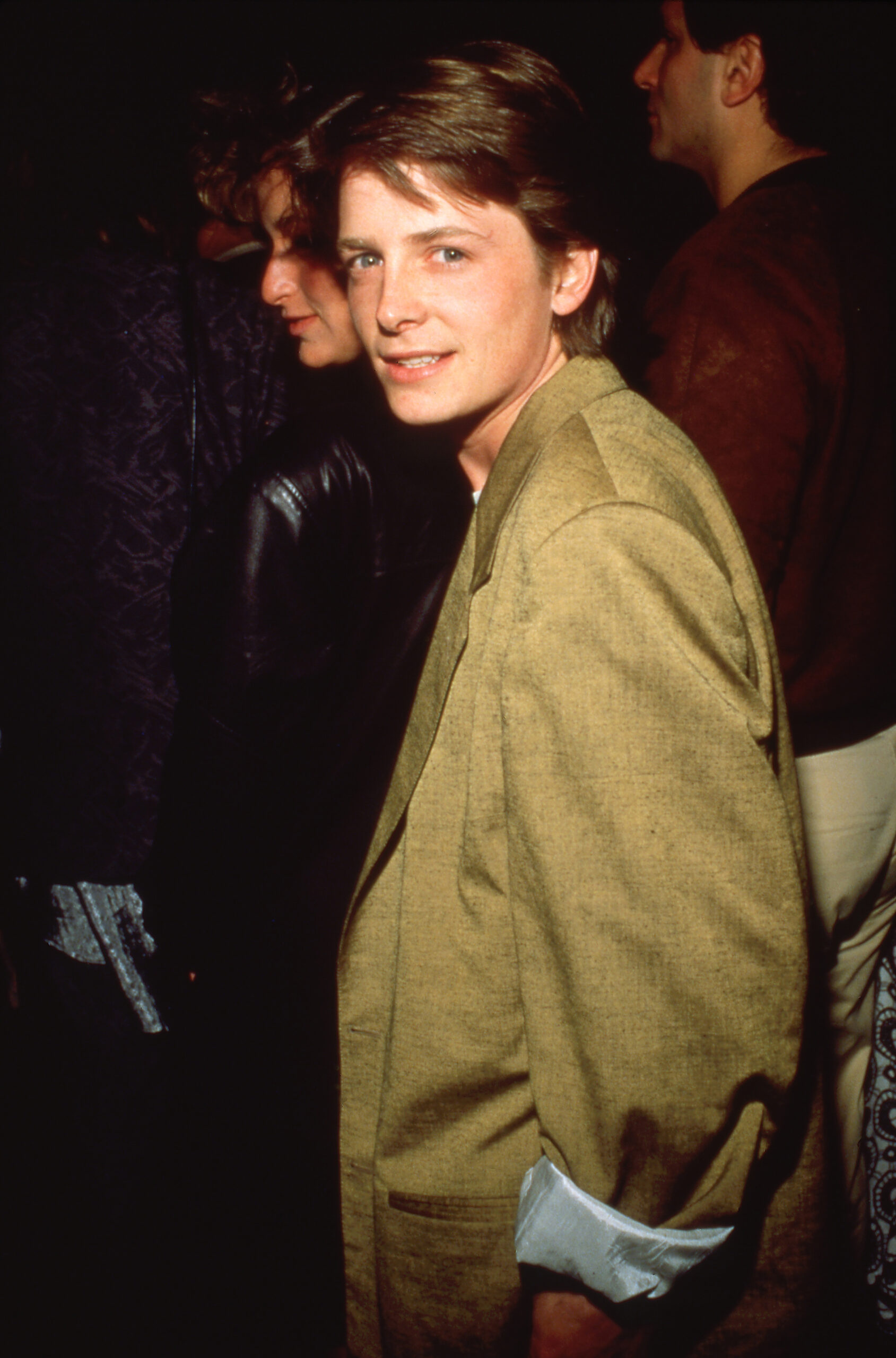Michael J. Fox seen on September 25, 1985