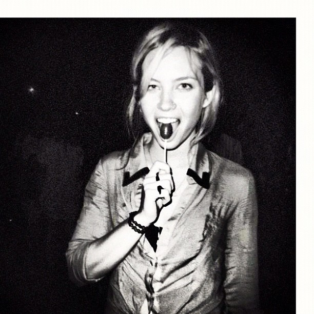 Daveigh's social media images showed a looser and more unfiltered side of her. The controlled polish of Hollywood photography gave way to something moodier and more personal.