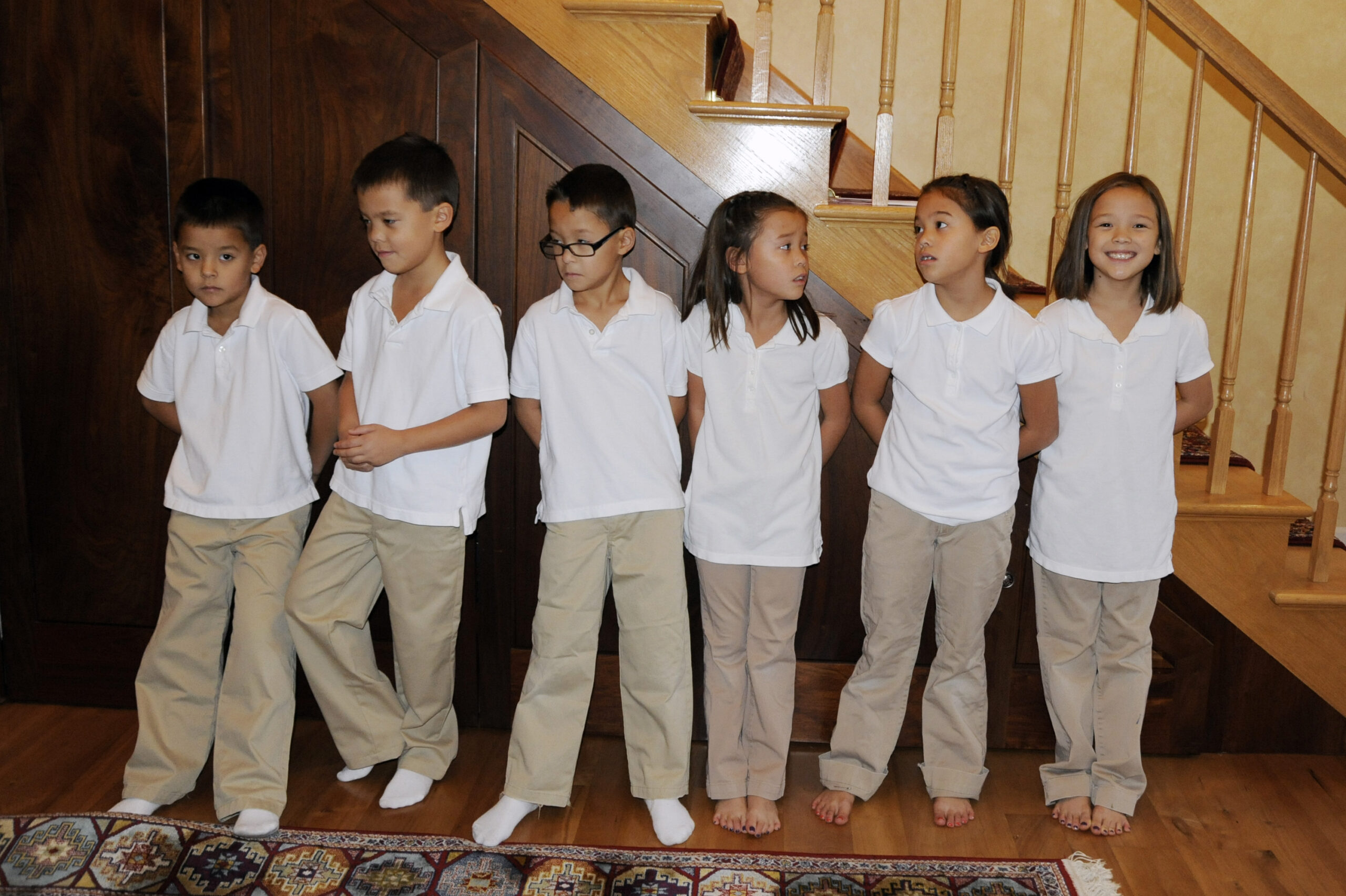 It could not have been easy for the children to grow up in the public eye. This was another appearance for the sextuplets on "Celebrity Wife Swap" on October 14, 2012.