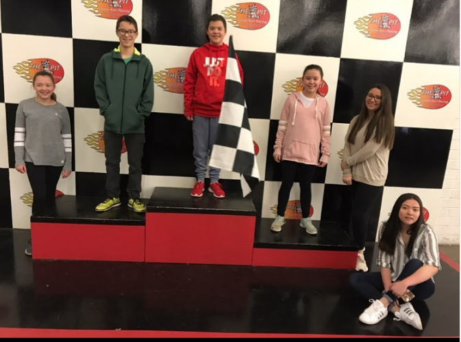 The children continued to grow up as they spent time together out of the spotlight. During this outing, they visited a go-karting facility on October 1, 2019.