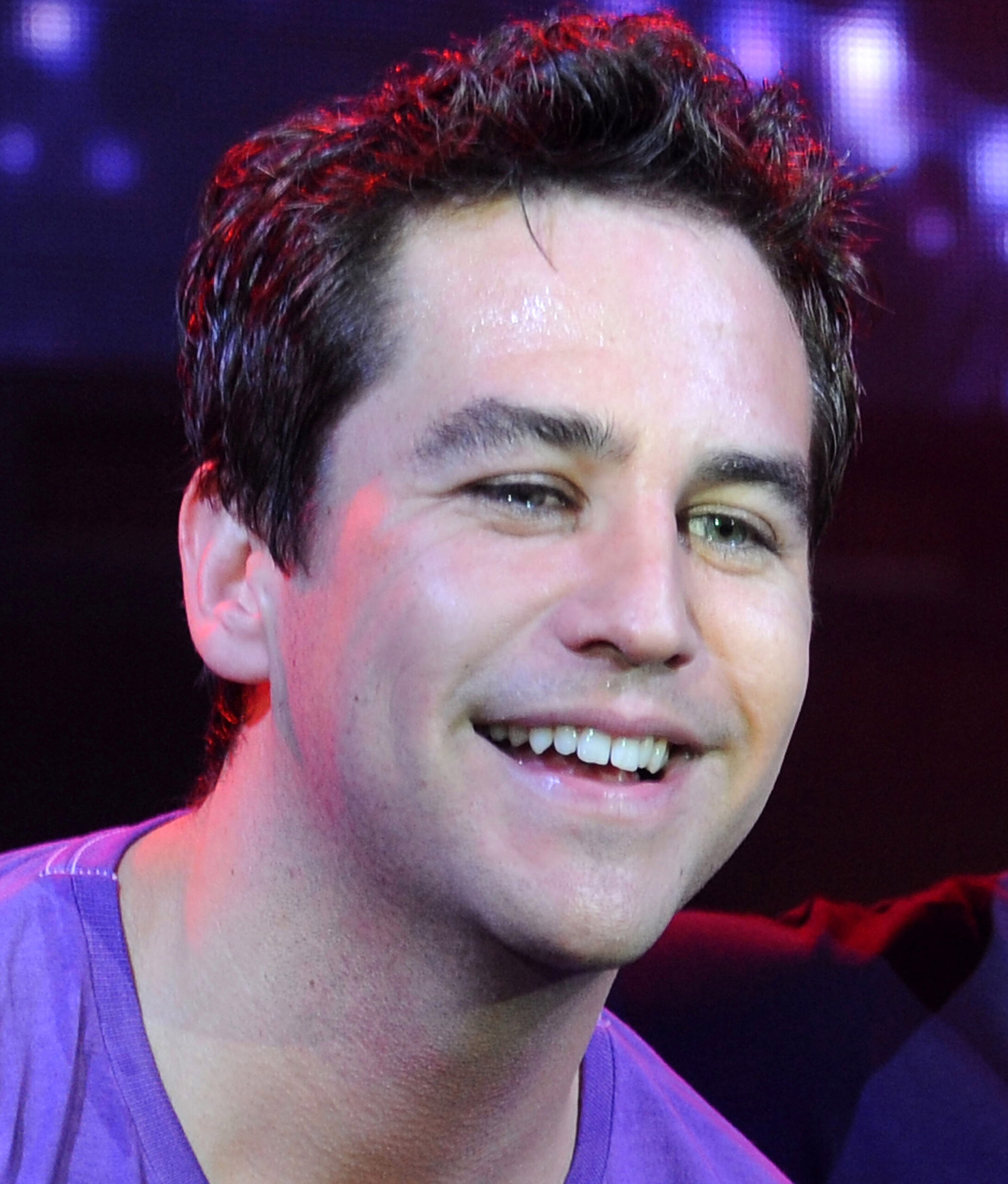 The singer attends the press launch of the new touring show "Gleemania" at Cafe de Paris on October 27, 2010 in London, England