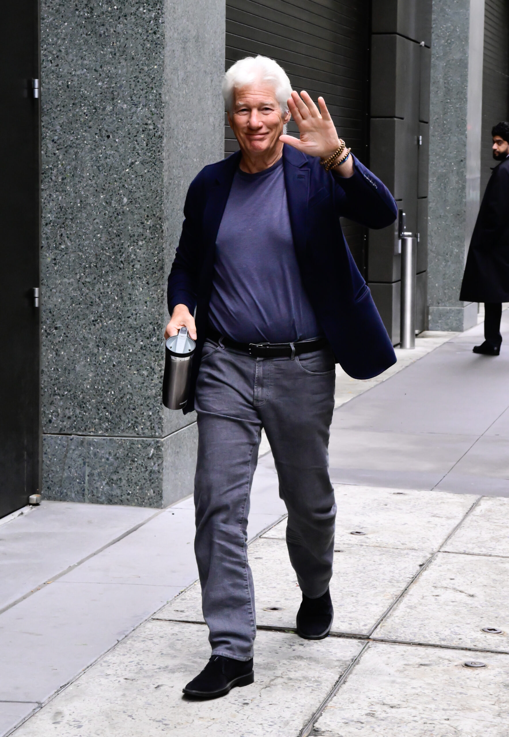 Richard Gere was photographed in New York City in October 2025, reflecting the actor's continued ties to the United States despite making Spain his primary home.