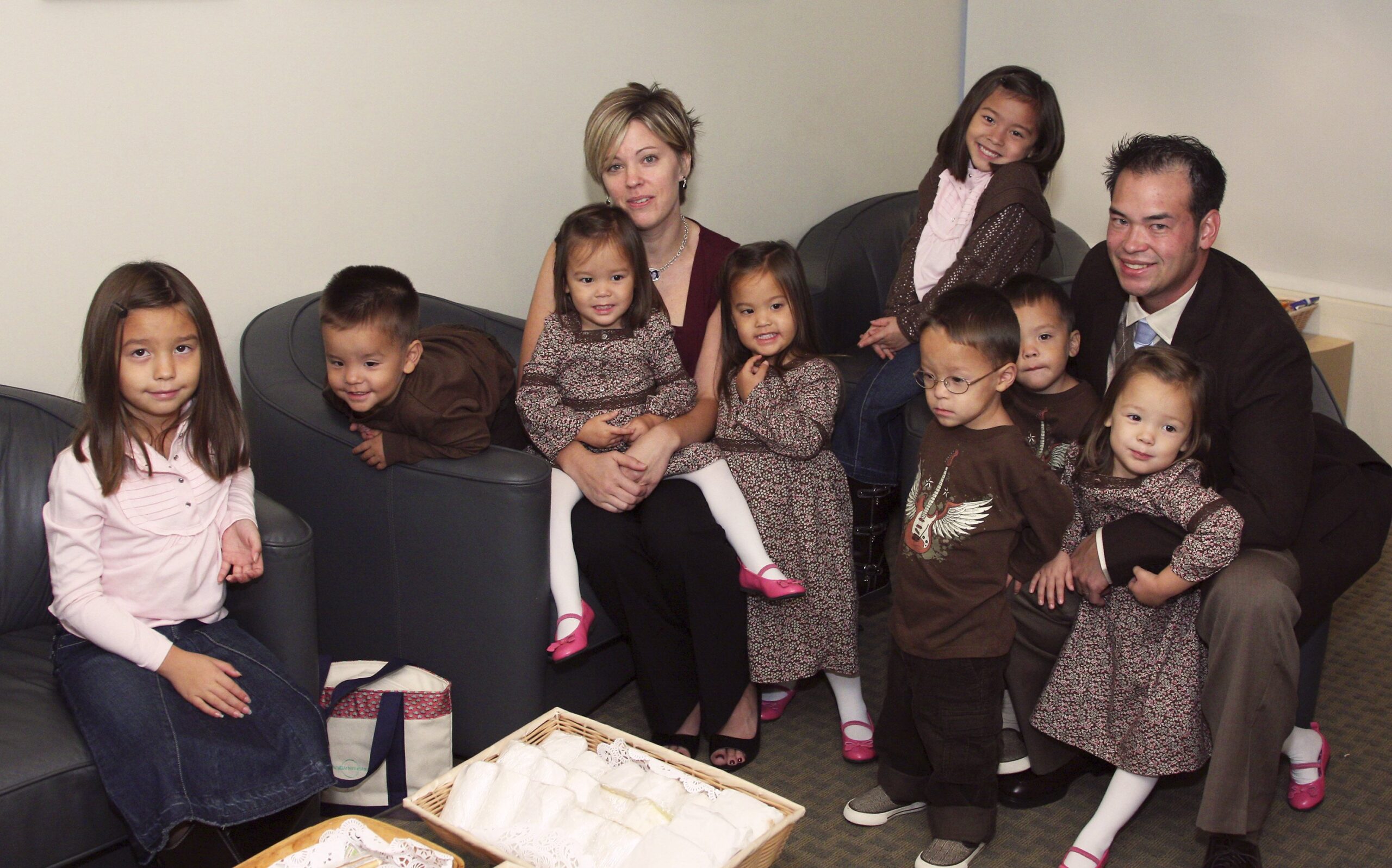 The family eventually broke. On this occasion, they talked about their twin daughters and sextuplets on "Today" at NBC Studios on October 2, 2007, in New York City.