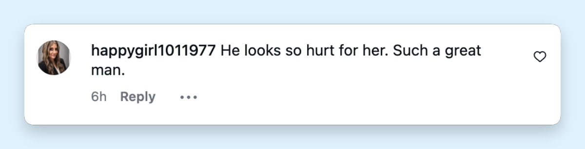 Some viewers focused on Barack's emotional expression after the story behind the skirt emerged. One person wrote, "He looks so hurt for her. Such a great man."