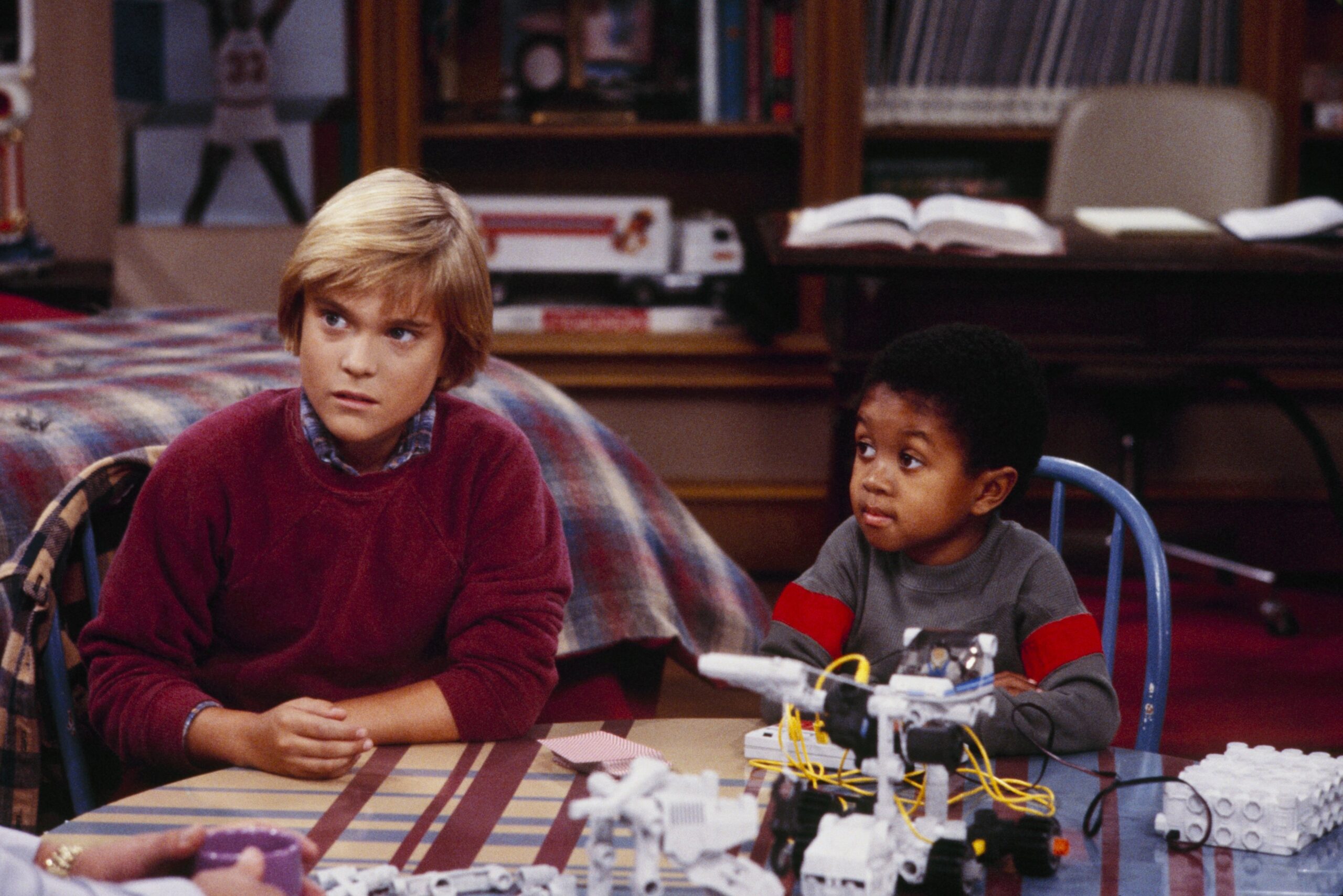 The child star and Emmanuel Lewis on "Big Problems" on October 4, 1985