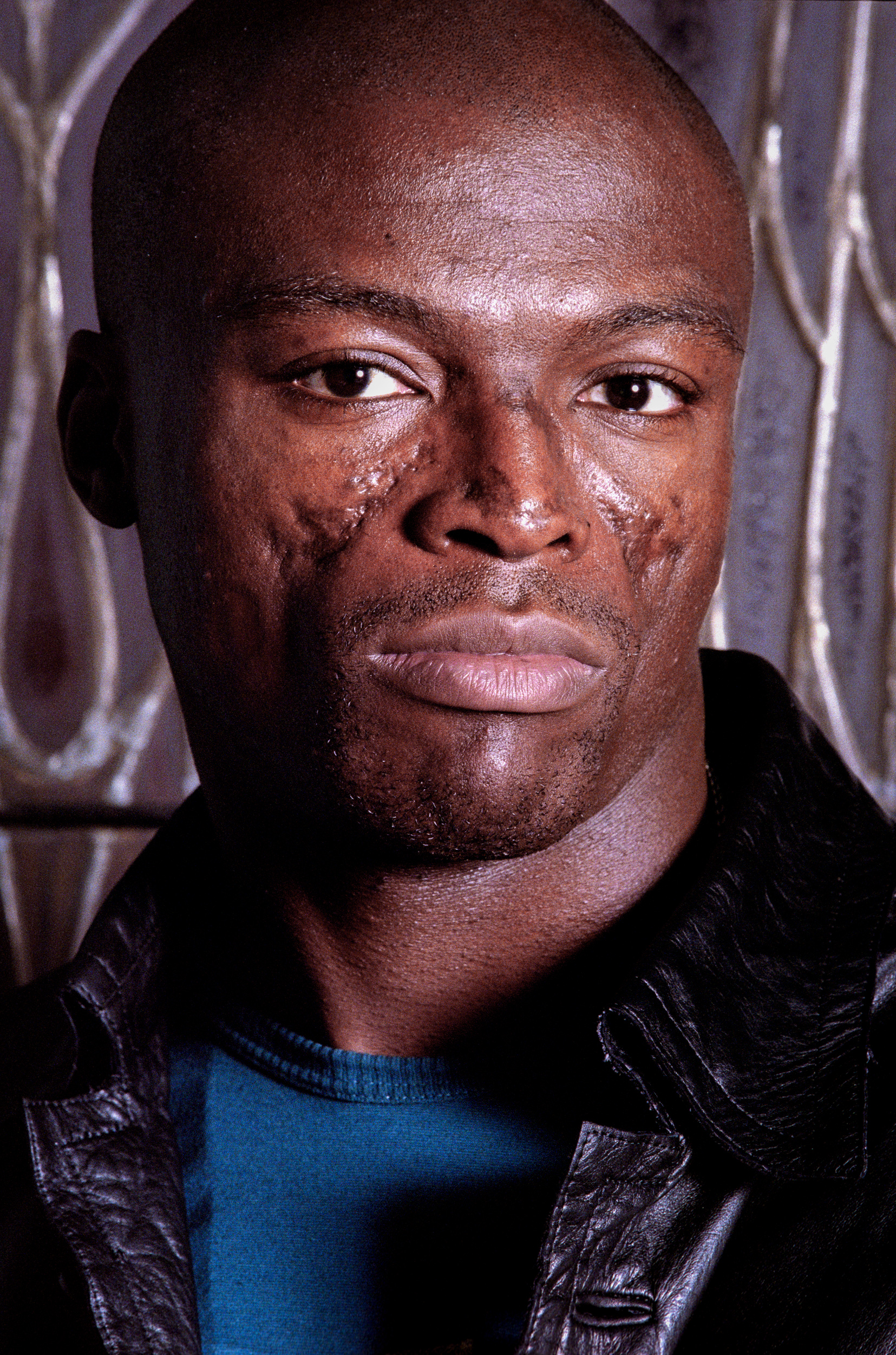 A portrait of Seal on November 16, 1998, in Amsterdam, Netherlands.