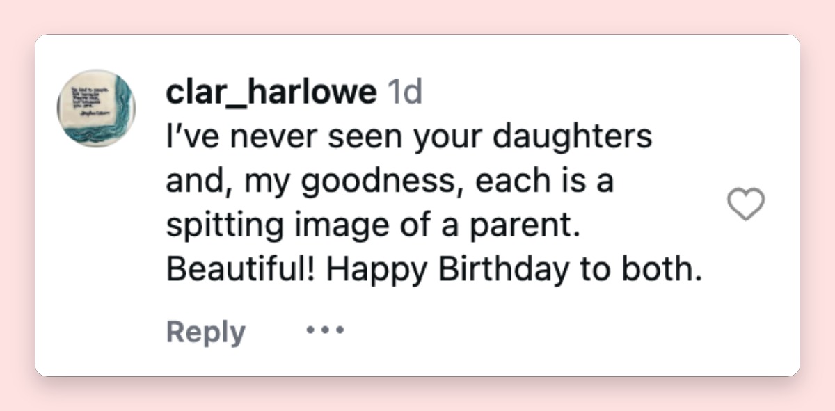 One fan summed up many followers' surprise at finally seeing Tabitha and Marion after years of being kept out of the public eye.