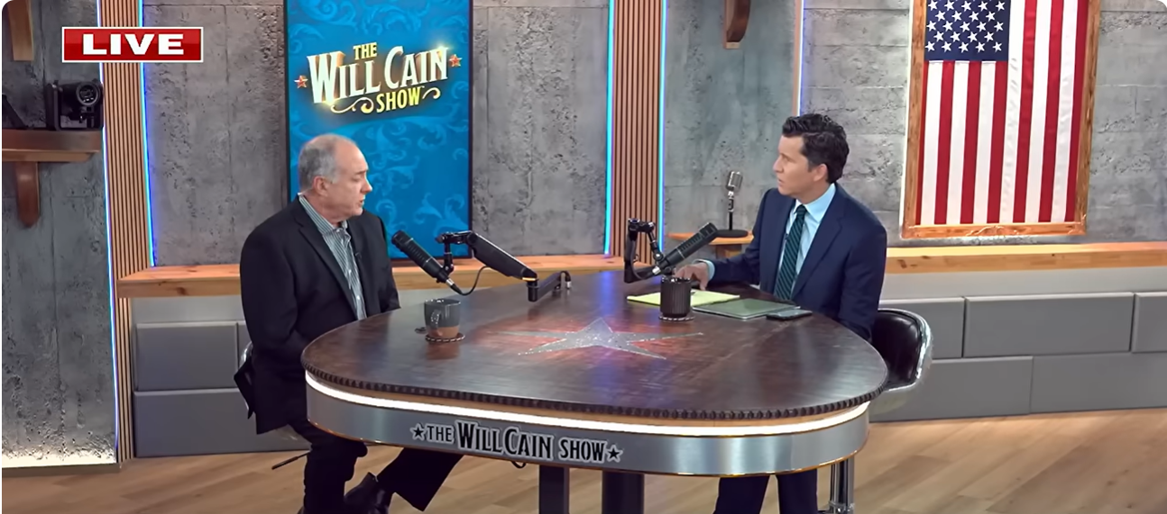 Jeff Metcalf speaks with Will Cain during an appearance on "The Will Cain Show," where he said he hopes the release of newly disclosed videos and recordings will dispel misinformation and encourage people to focus on the facts of his son's case.