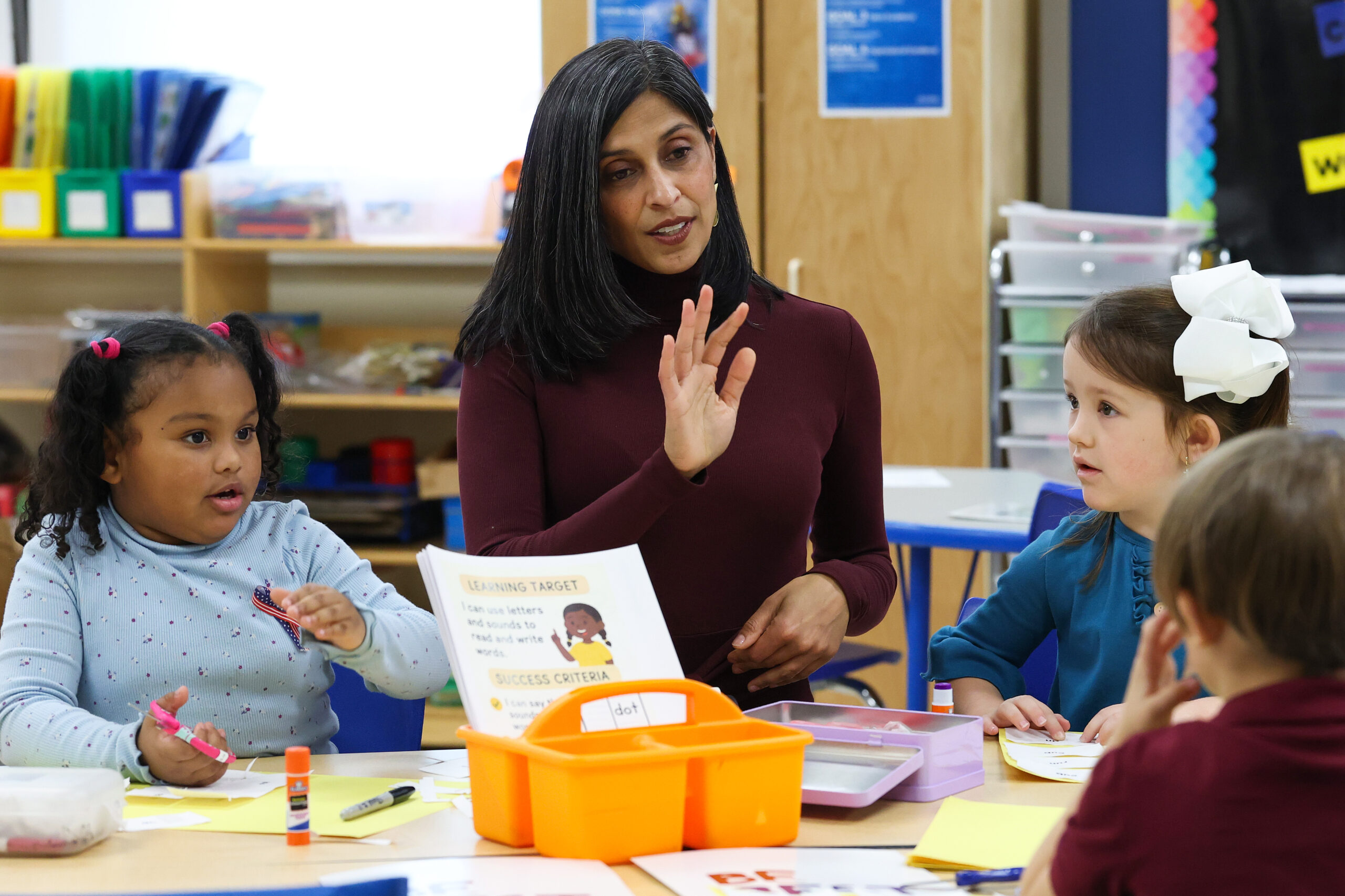 The show's description frames it as a project "designed to inspire a lifelong love of reading," pairing Usha with a different guest each episode.