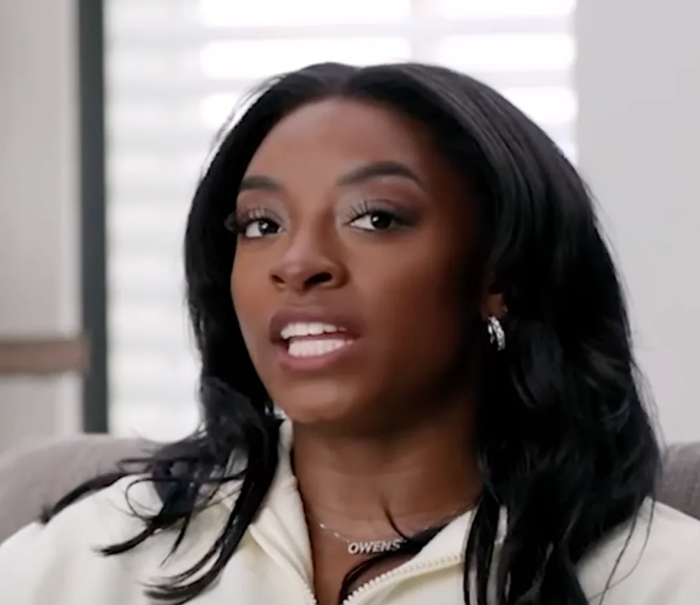 Simone Biles defends Jonathan Owens over his viral interview in a clip uploaded on May 2, 2024, on the Call Her Daddy podcast