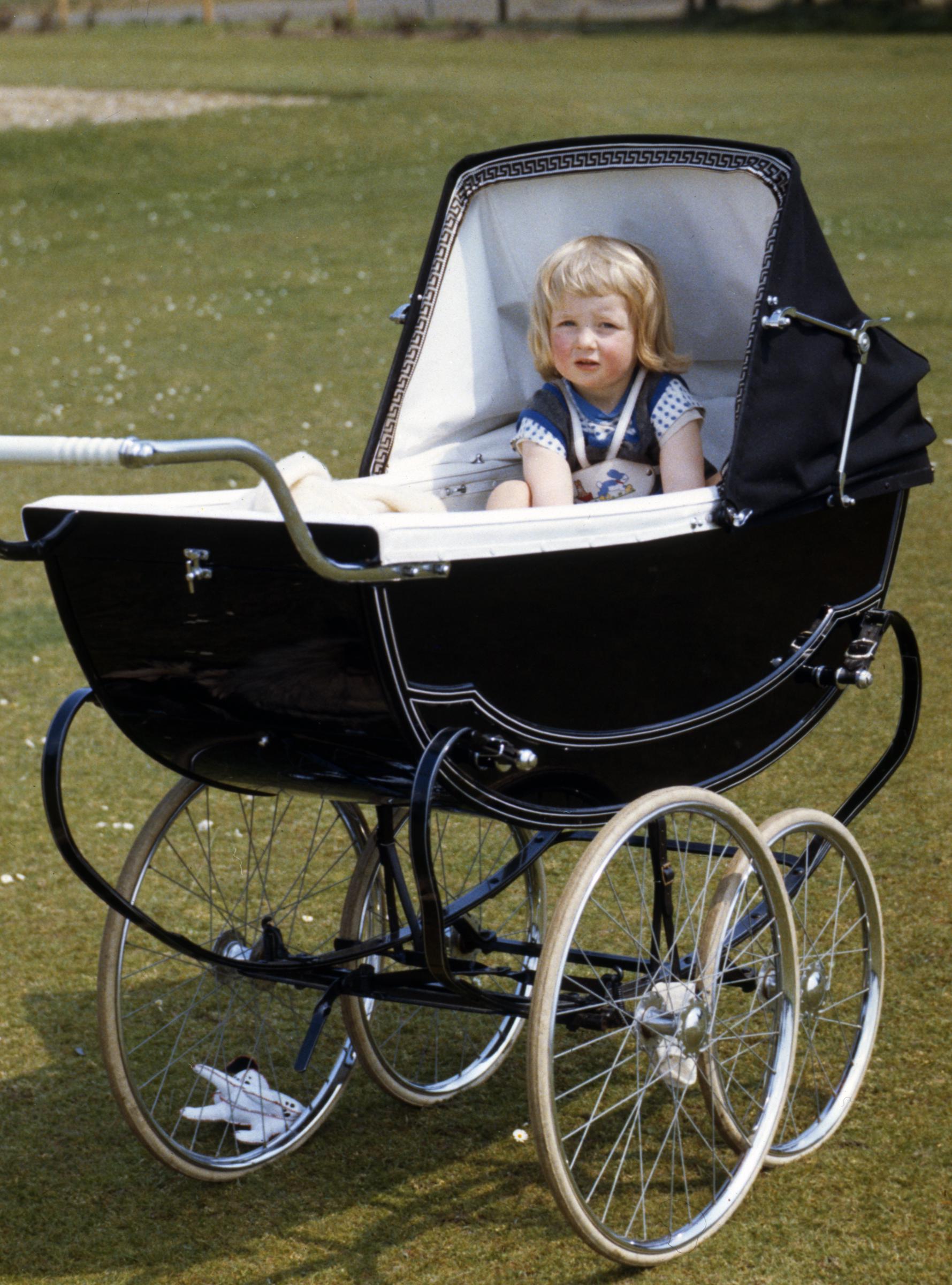 Diana, Princess of Wales, as a child, circa 1963.