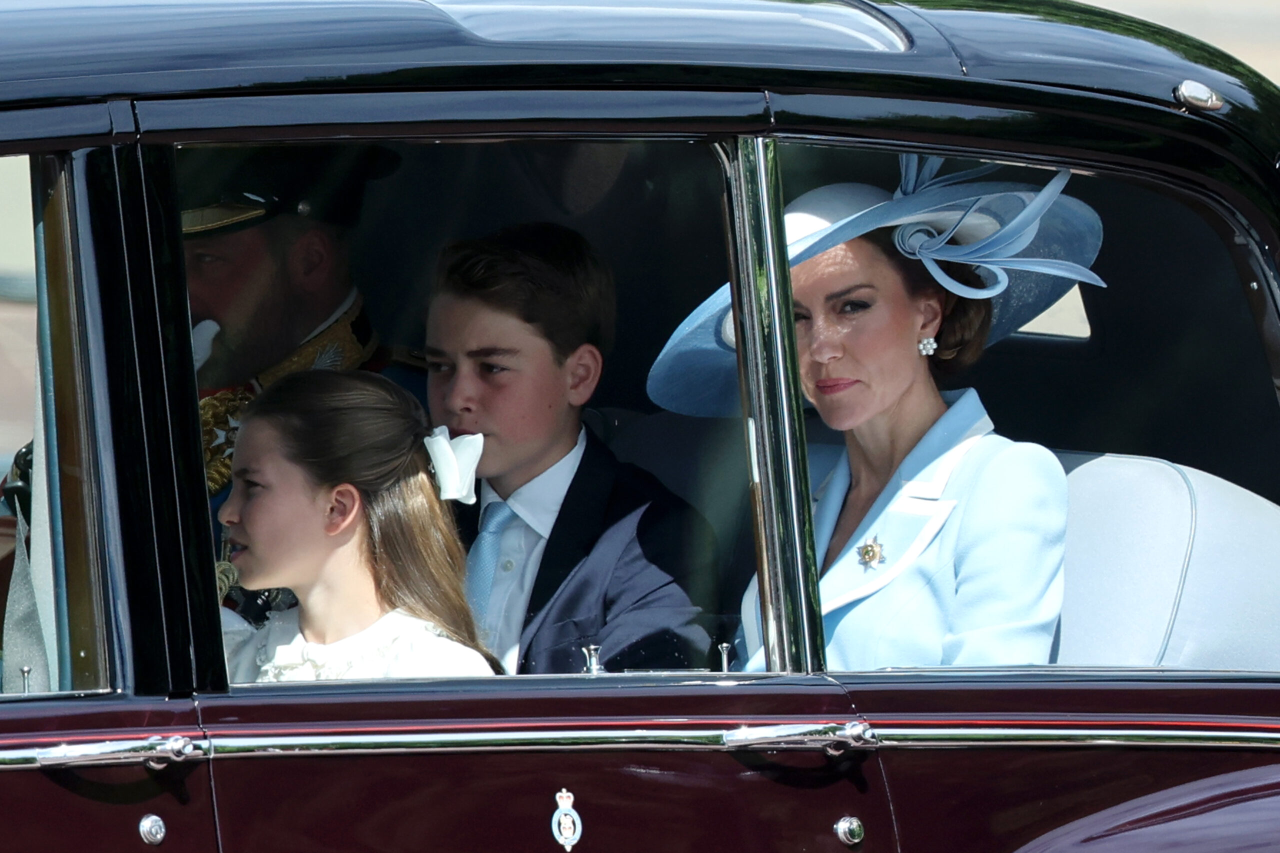 Royal observers immediately noticed that the family members all maintained remarkably serious expressions.