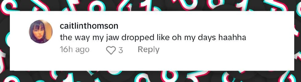 A fan comment on Josie Totah, dated January 14, 2025