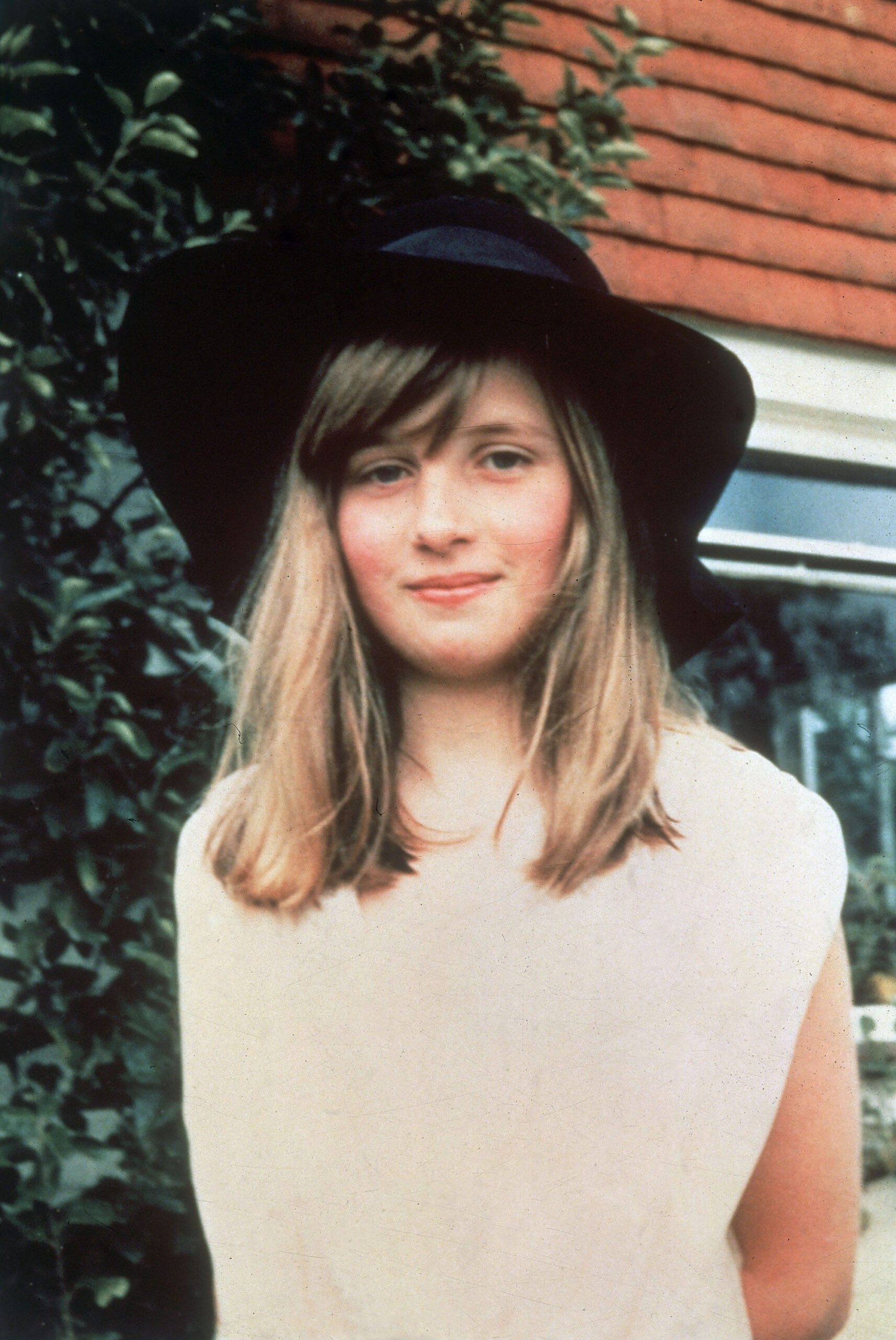 Diana, Princess of Wales, during a summer holiday in 1971 in Itchenor, England.