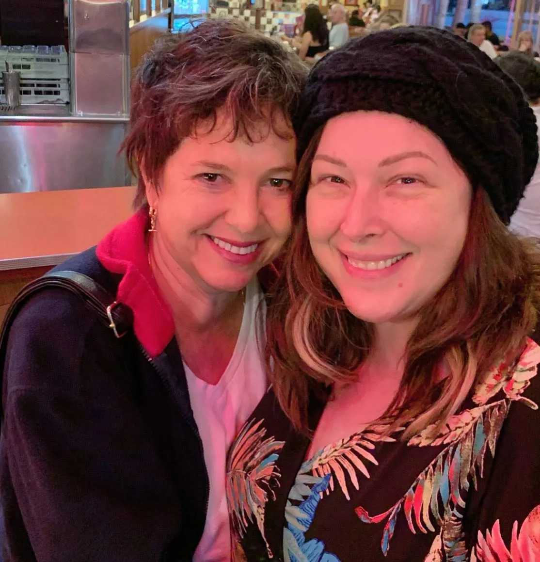 Many netizens had compliments for Kristy McNichol and Carnie Wilson. Several believe she looks exactly the same as her days in "Family" and "Empty Nest." This is their selfie posted on July 20, 2026.