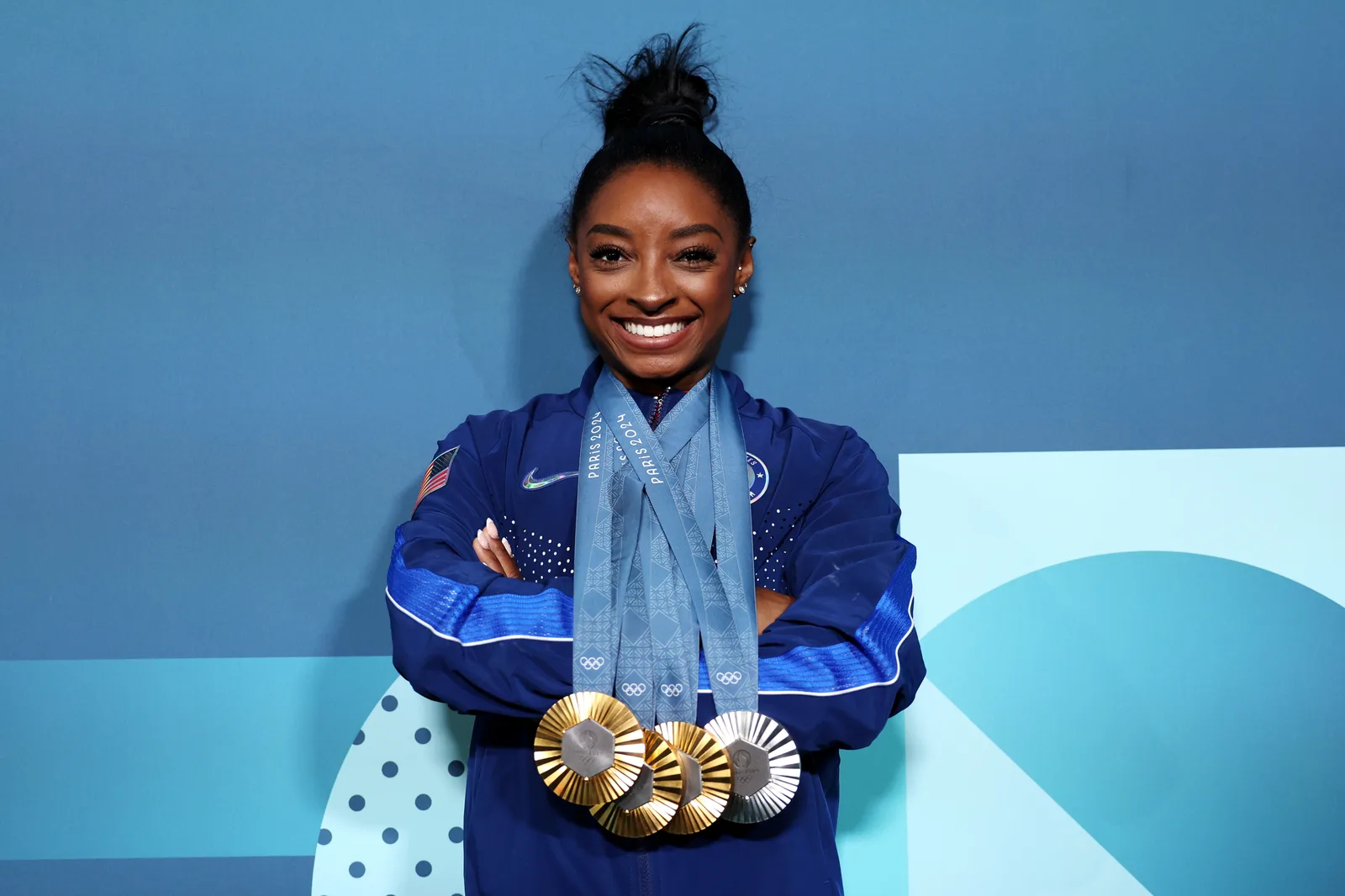 Biles' celebration in Paris came after one of the most successful Olympic performances of her career. The milestone also set the stage for the social media moments she and Owens continued to generate long after the Games ended.