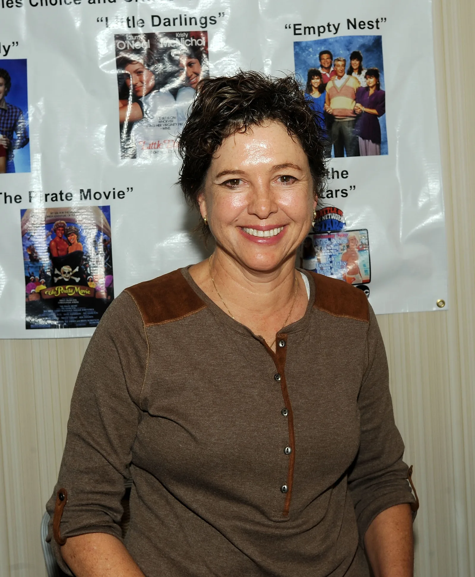 Kristy McNichol eventually came out as a proud member of the LGBTQ+ community. In this photo, she attended Day 1 of the Chiller Theatre Expo at the Sheraton Parsippany Hotel on October 24, 2014, in Parsippany, New Jersey.