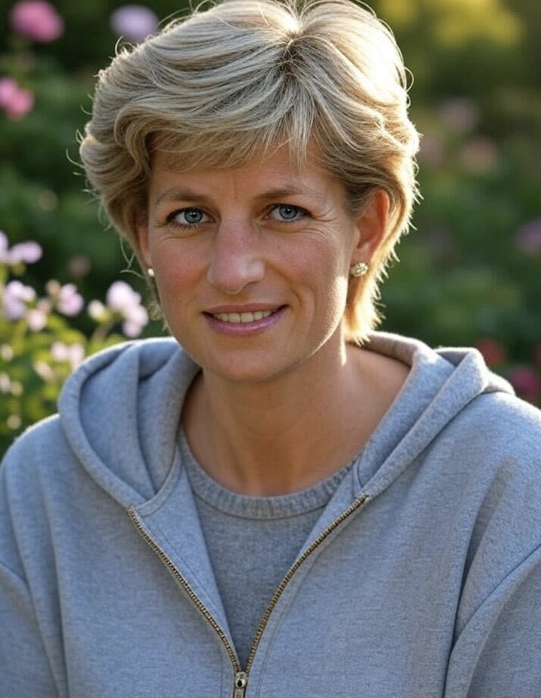 An Al-generated image of what Diana, Princess of Wales, could have looked like today.