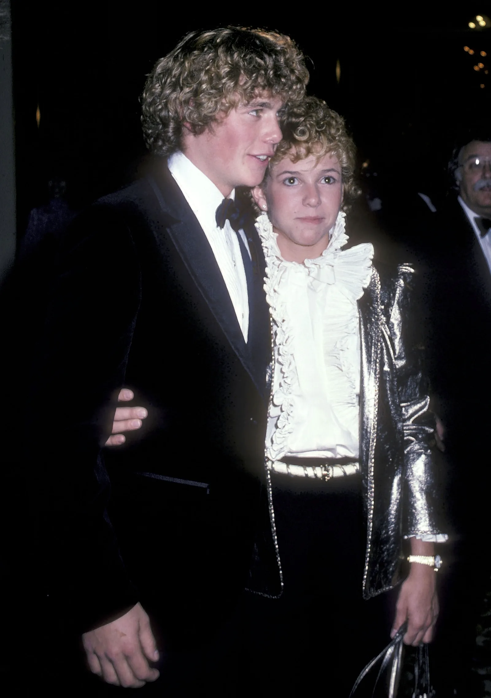 Kristy McNichol warned her manager that she would need a break soon. In this photo, she attended the Golden Globe Awards with Christopher Atkins at the Beverly Hilton Hotel in Beverly Hills, California, on January 30, 1982.