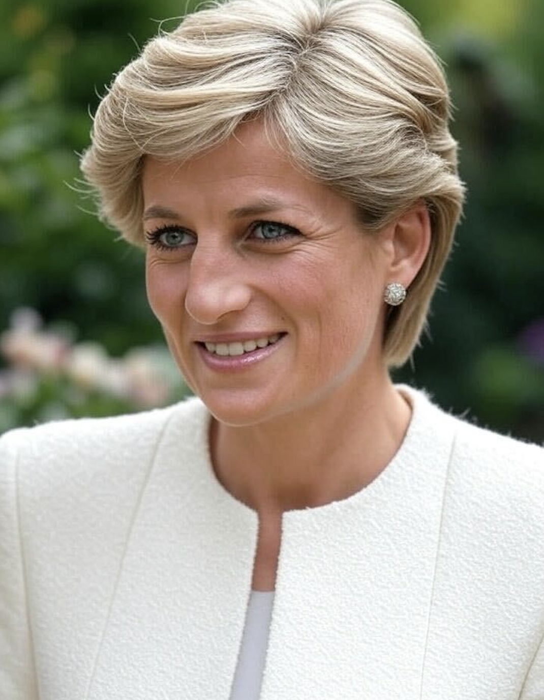 An Al-generated image of what Diana, Princess of Wales, could have looked like today.