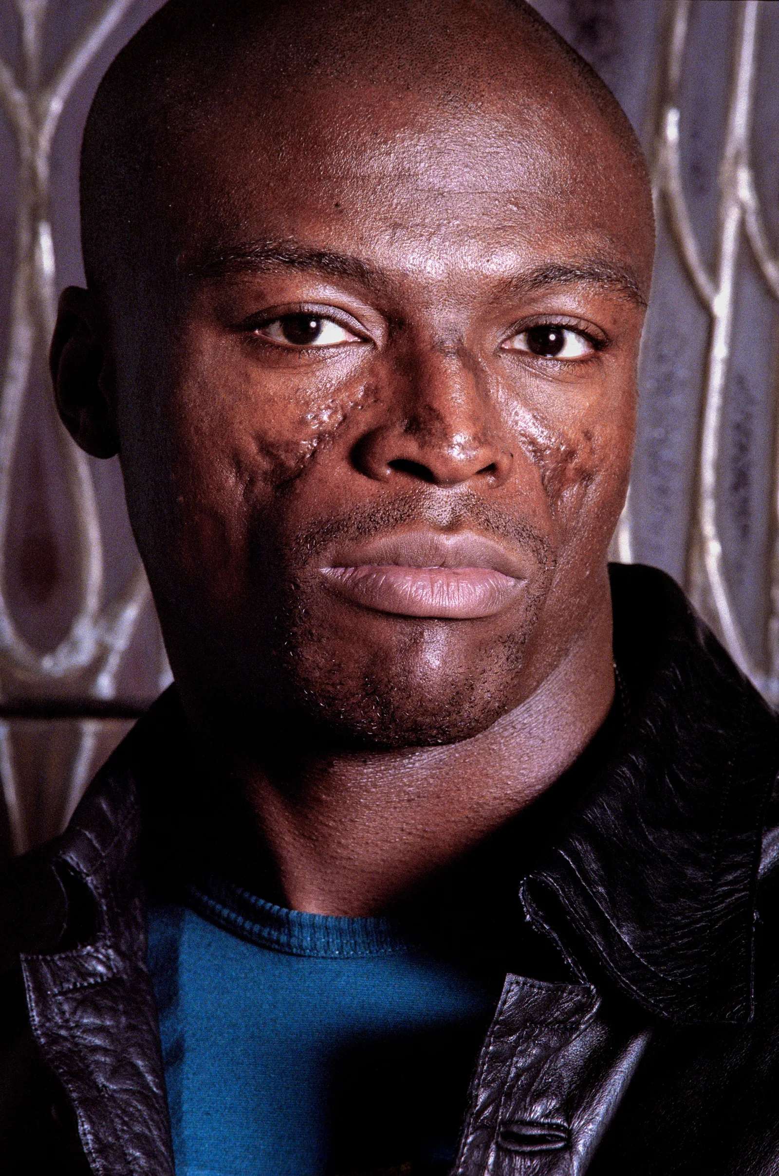 A portrait of Seal on November 16, 1998, in Amsterdam, Netherlands.