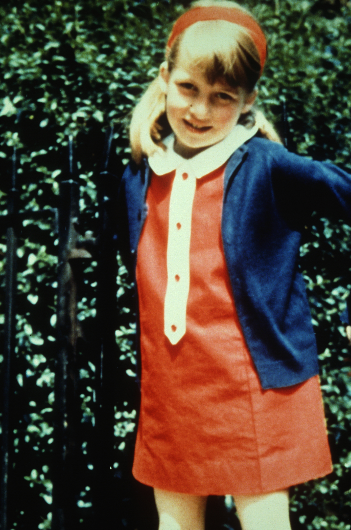 Diana, Princess of Wales, as a little girl, circa 1967.