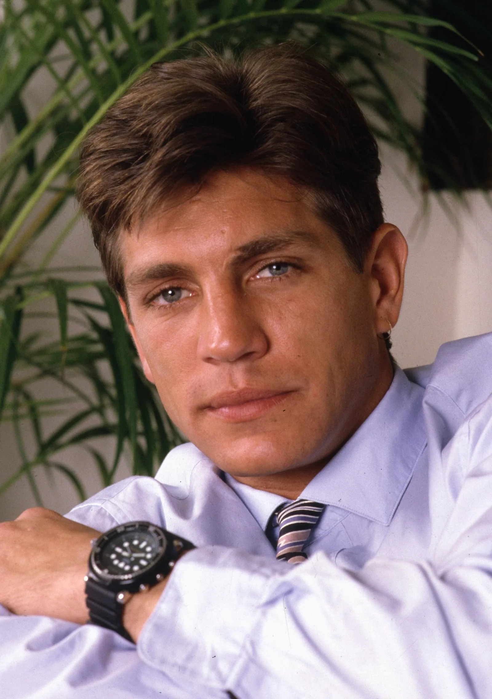 The actor posing for a photo in Los Angeles, California on November 3, 1985.