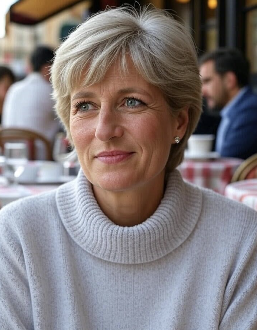 An Al-generated image of what Diana, Princess of Wales, could have looked like today.