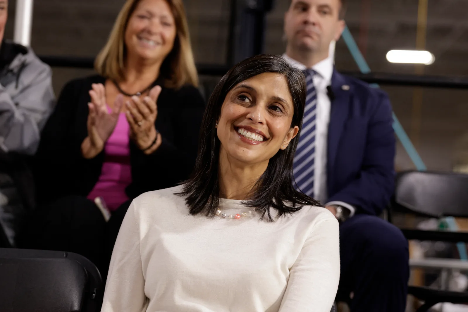 Maintaining a sense of normalcy has become a recurring theme in Usha Vance's public comments. She said she still tries to do everyday activities because she wants her family to stay grounded despite the demands of public office.