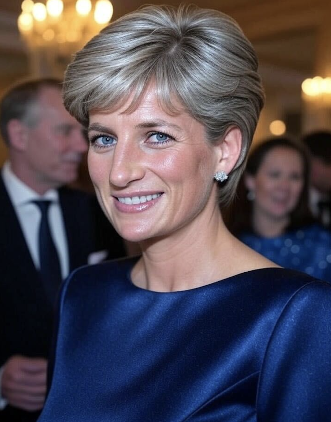 An Al-generated image of what Diana, Princess of Wales, could have looked like today.
