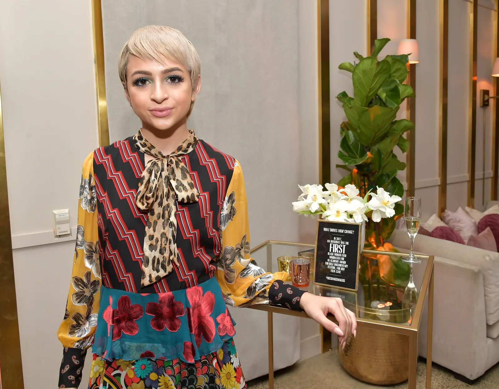 Josie Totah on March 12, 2019, in Los Angeles, California