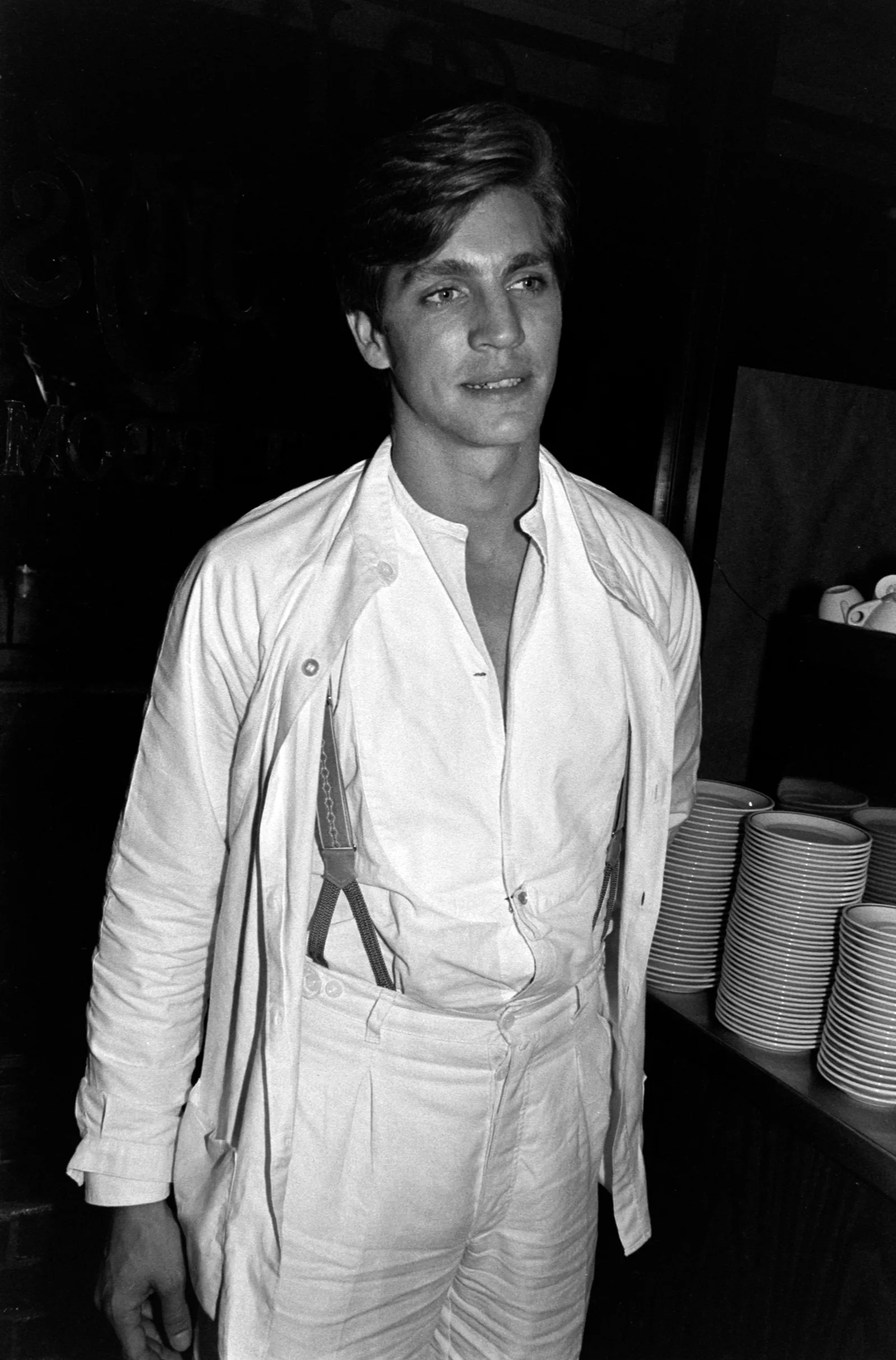 The actor at an event at Sal Anthony's in New York City on .June 19, 1984.