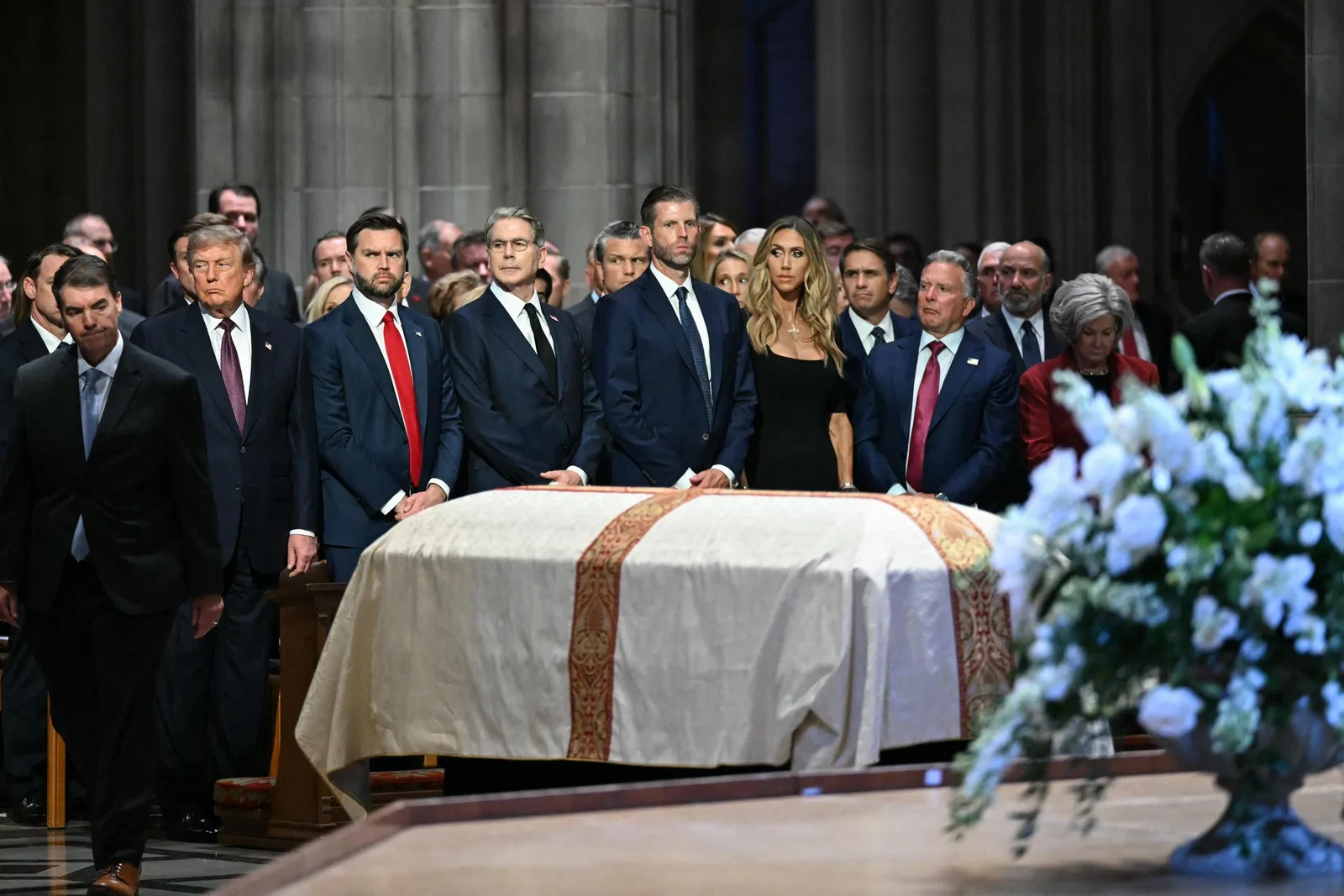 The service drew senior U.S. officials, members of the Trump family, and prominent foreign leaders. Melania's absence stood out as viewers examined footage of the high-profile gathering.