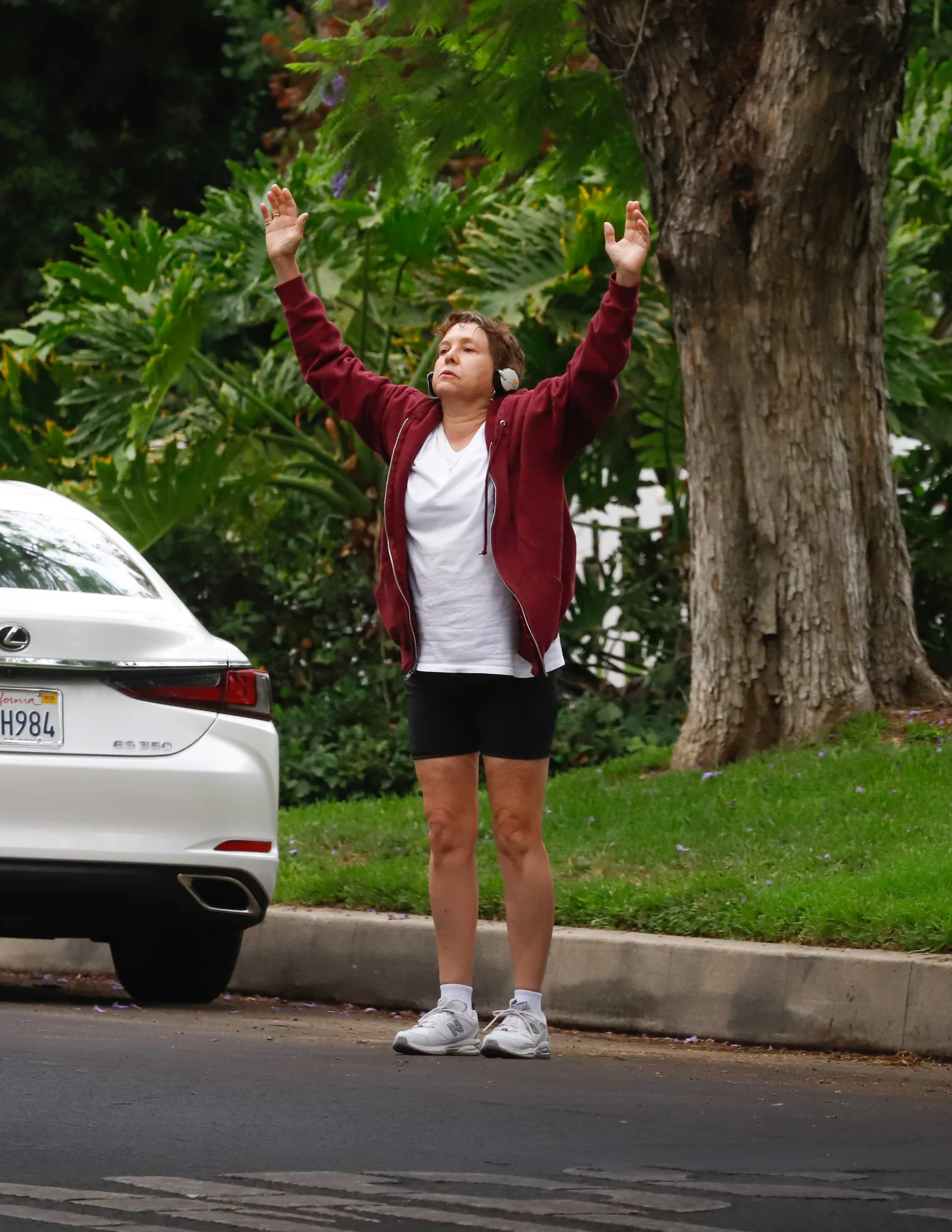 Kristy McNichol was seen staying active outside and looking great.