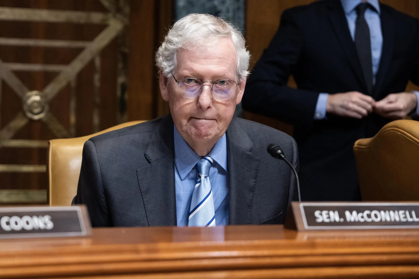 McConnell has said his recovery from childhood polio shaped his outlook long before he entered public service. He later became a vocal supporter of international efforts to eradicate the disease through vaccination.