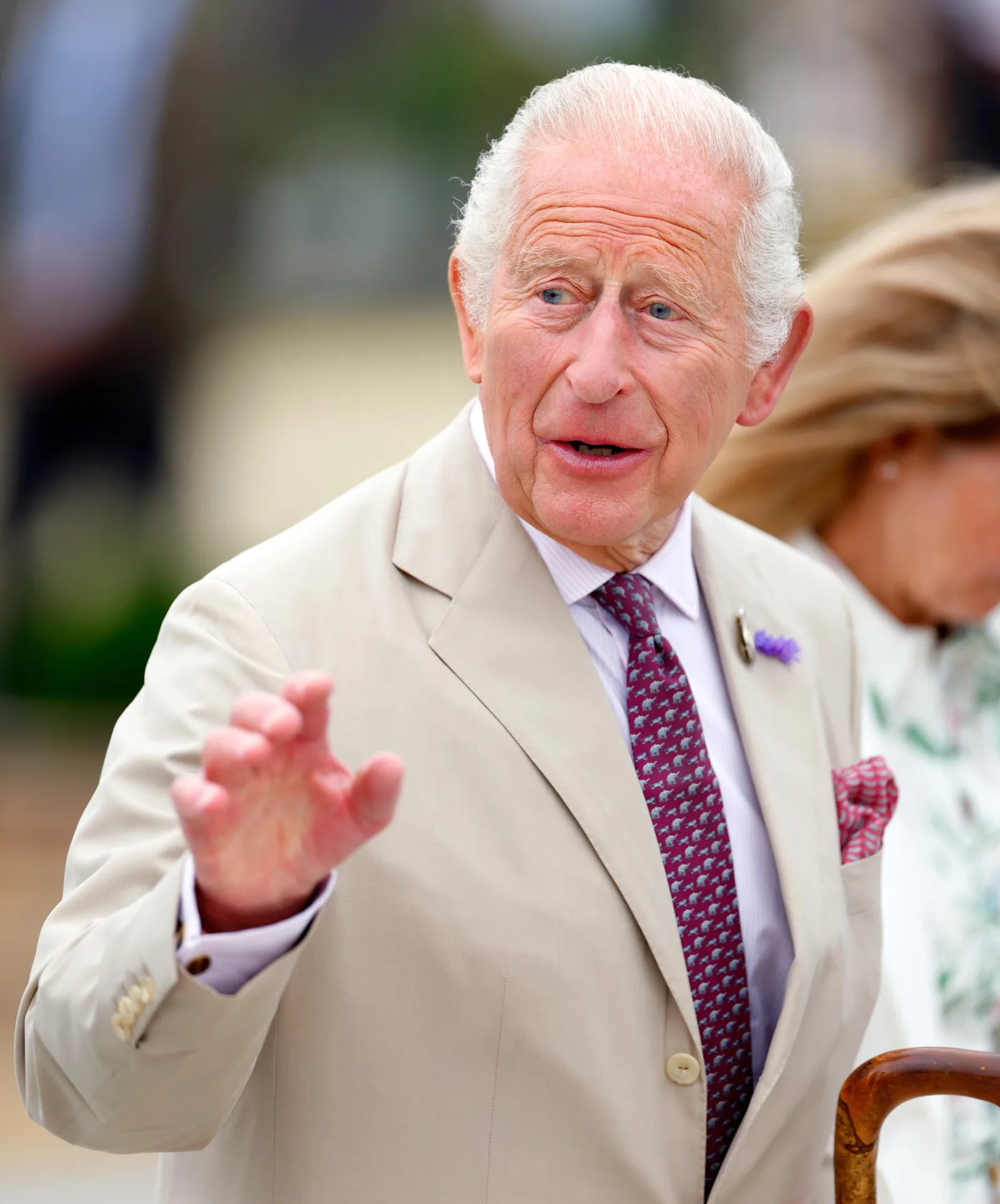 King Charles III was photographed at the RHS Sandringham Flower Show in July 2026. The following month, CNN reported that he welcomed the prospect of spending more time with the Sussex family privately.