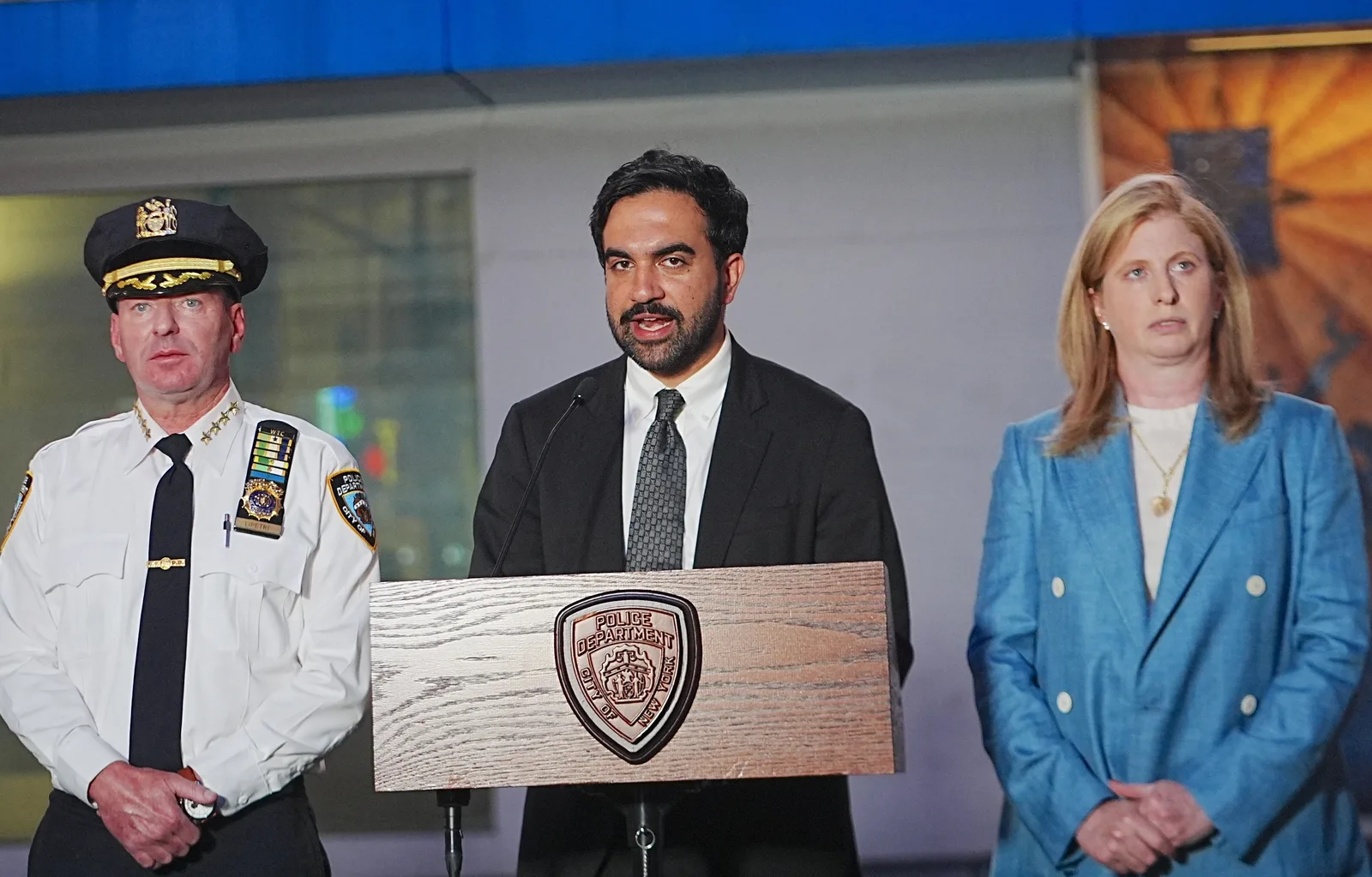 New York City Mayor Zohran Mamdani addressed the Times Square violence after police shot Pamela Cisneros during the confrontation. He thanked the responding officers, while the police shooting is subject to an investigation.